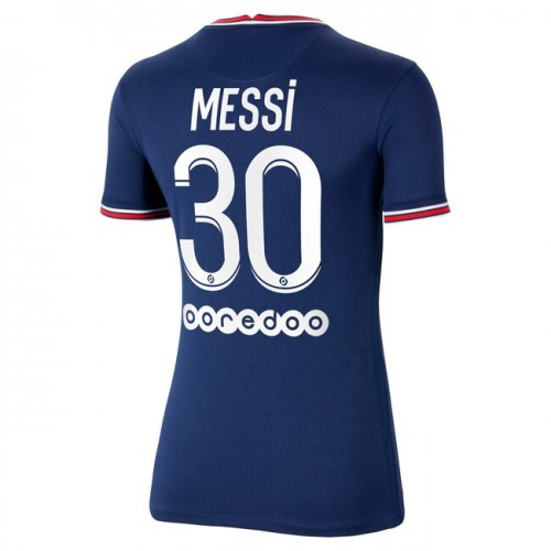 Paris Saint-Germain Dres Lionel Messi 30 Ženska Domaći 2021/22 Kratkih Rukava Paris Saint-Germain Dres Lionel Messi 30 Ženska Domaći 2021/22 Kratkih Rukava